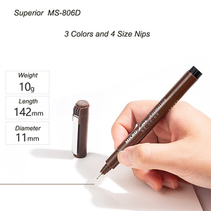 Bút Vẽ Micro Fineliner Cao Cấp 3 Màu (Xám Nhạt/Xám Đậm/Cà Phê) Với Đầu Nhập Khẩu Nhật Bản 01/05/3Mm/BR - Product Image 4