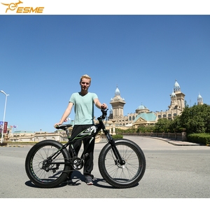 Vélo tout-terrain (fatbike) 24-26 pouces, cadre en alliage d'aluminium 20x4.0, fourche en alliage, suspension, avec système de freinage, pour hommes, fabrication en usine. - Product Image 6