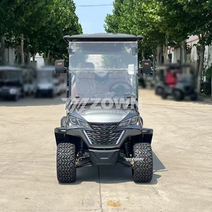 Vehículo de Golf Plegable de Alta Resistencia para Turismo con Cortinas Laterales, Amortiguadores y Chasis Reforzado para Transporte de Visitantes en Clubes y Estancias - Product Image 3