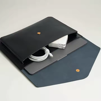 Housse moderne en cuir PU pour ordinateur portable compatible avec les sacs et étuis pour ordinateurs portables Macbook et Macbook Air