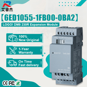 Module d'extension numérique LOGO 8 DM8 230R d'origine, neuf, 6ED1055-1FB00-0BA2, contrôleur programmable PLC - Product Image 1