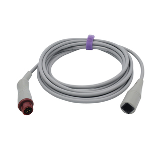 Mindray BeneView T5 T6 T8 Serie IMEC Serie IPM Serie Kompatibles <span class=keywords><strong>Medex</strong></span>/Abbott IBP-Kabel 12-polig 3,2m SB0412 - Product Image 4