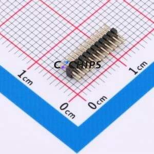 A100UP-ZS12P Pin Header Through hole Component (THT),P=1mm Connector ( Pin Structure: 2x12P )( Pitch: 1mm )( Row Spacing: 1mm ) - Product Image 1