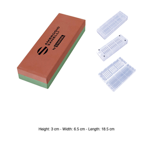 อัมโบรจิโอ ซานเอลลี 18.5 × 6.5 × 3 ชม. ซม. ผงทรายสองด้าน 220/1000 - Product Image 3
