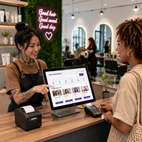 Développement de logiciels pour salons de beauté avec intégration de la réservation d'appointements, du CRM, du POS et de la gestion des relations client