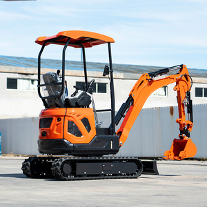 Envío Gratis Excavadora de 1.8 Toneladas CE EPA Hidráulica Nueva Miniexcavadora Pequeña con Motor para Granja - Product Image 1