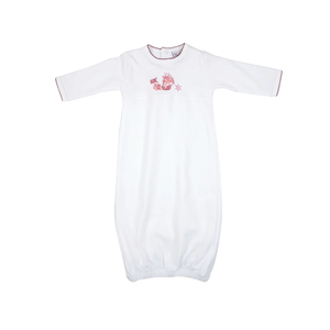 Monogramma 100% Pima cotone Set camice <span class=keywords><strong>da</strong></span> bambino maniche lunghe con rifinitura andare camice <span class=keywords><strong>da</strong></span> giorno camice <span class=keywords><strong>da</strong></span> <span class=keywords><strong>notte</strong></span> per bambine - Product Image 1