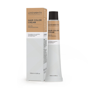 Crème colorante pour cheveux professionnelle sans ammoniaque ni PPD, 100 ml, teinture permanente pour cheveux, couvre les cheveux gris, qualité cosmétique, vente en gros - Product Image 1