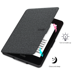 Funda Magnética Tipo Libro para Tablet <span class=keywords><strong>Kindle</strong></span> Paperwhite 5 4 3 2 1, de Textura PU y Plástico PC, de 6.8 Pulgadas, en Oferta - Product Image 4