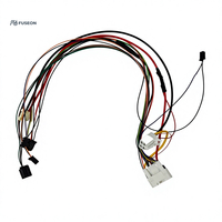 Arnés de cableado de transmisión para chasis automotriz, conector gris y blanco, arnés de cableado personalizado de múltiples ramificaciones, OEM 12V 24V