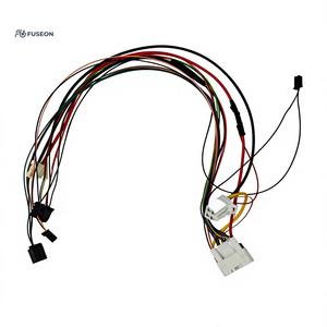 Faisceau de câblage de transmission pour châssis automobile, connecteur gris-blanc, faisceau de câblage personnalisé multi-branches, OEM 12V 24V - Product Image 3