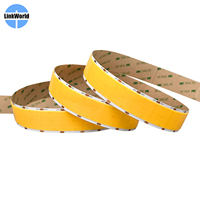 Lumière de bande menée par COB élevé de lumen 30mm 5 rangées 1600Leds/m blanc 3000K 4000K 6500K bande menée par COB flexible 24V d'intense luminosité