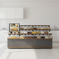 ECOBOX Gewürzbehälter für lose Lebensmittel, Pistazien, Getreide, Nüsse, Bohnen, Zucker, Süßigkeiten, Plastik-Lebensmittelbehälter, Gummibärchen, Pick-and-Mix-Bonbonbehälter für Geschäfte