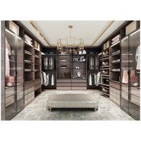 Armoire coulissante sur mesure pour la maison, utilisée dans de nombreuses couleurs, armoires de chambre à coucher, meubles blancs, armoires en bois