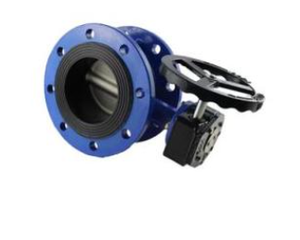 Vanne papillon à bride manuelle de Turbine de vente directe d'usine Vanne papillon à joint souple - Product Image 3