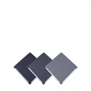 Square Gray Color Aluminum Alloy Roof Tiles Minimalist Design <b>Waterproof</b> Anti-Corrosion Coated Surface 5 Year Warranty Building - Product Image 2