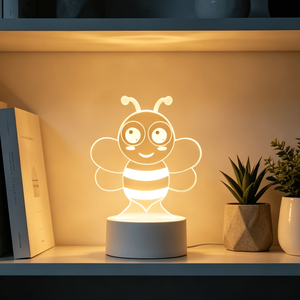 Butterfly LED Bedroom Night <b>Light</b> Acrylic 3D <b>Light</b> Switch Living Room Bedroom Table Decoration Table Lamp Sleep Night <b>Light</b> - Product Image 4