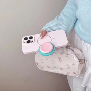 Chất Lượng Cao Silicone Bìa Hỗ Trợ Sạc Không Dây Với Đứng Cho <span class=keywords><strong>Iphone</strong></span> 13 14 15 16 Cộng Với Pro Max Điện Thoại Di Động Trường Hợp - Product Image 6