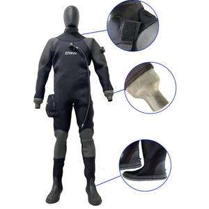 Combinaison de plongée homme OEM haute qualité 100% étanche légère en néoprène 3mm avec fermeture éclair dorsale pour toutes les saisons - Product Image 2