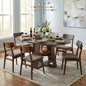 Tavolo <span class=keywords><strong>da</strong></span> <span class=keywords><strong>Pranzo</strong></span> Rotondo Estensibile in Legno Salvaspazio con Vano Nascosto per <span class=keywords><strong>Cucina</strong></span> <span class=keywords><strong>e</strong></span> <span class=keywords><strong>Sala</strong></span> <span class=keywords><strong>da</strong></span> <span class=keywords><strong>Pranzo</strong></span> Familiare - Product Image 3