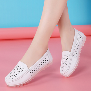Nuove <span class=keywords><strong>Scarpe</strong></span> Estive da Infermiera per <span class=keywords><strong>Donna</strong></span>, Traspiranti, Non Stifose, Versatili, Sneakers <span class=keywords><strong>Bianche</strong></span> Semplici - Product Image 1