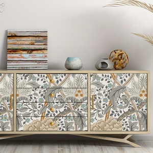 <span class=keywords><strong>Papel</strong></span> <span class=keywords><strong>Tapiz</strong></span> de Hojas de Plantas con Diseño Floral en Acuarela, Impermeable y Removible, <span class=keywords><strong>para</strong></span> Sala de Estar, Dormitorio, Imanes <span class=keywords><strong>para</strong></span> Refrigerador - Product Image 4