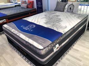 Muebles de dormitorio, venta al por mayor, colchones de látex de muelles helicoidales de bolsillo doble Queen King personalizados, gran oferta - Product Image 3