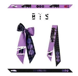 Pañuelo Cuadrado de Apoyo para el Concierto <span class=keywords><strong>BT</strong></span>/BS Comeback, para Atar a las Asas de Bolsos - Product Image 2