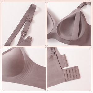 Sujetador de lactancia sin costuras Jelly Band Support para mujer, lencería de maternidad inalámbrica con efecto push-up y realce - Product Image 4