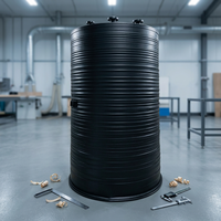 HDPE Wasserspeichertank Anpassbarer 5000-Gallonen-Wassertank Polyethylen Vertikaler Widerstandsfähiger Outdoor-Regenwassertank
