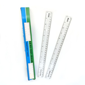 Regla de Alta Precisión de 12 Pulgadas/30 cm, Venta Directa de Fábrica, Regla de Medición para Dibujar Líneas Rectas - Product Image 2