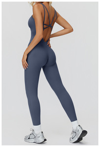 <span class=keywords><strong>Tuta</strong></span> da Yoga Integrata per la Depilazione, <span class=keywords><strong>Tuta</strong></span> Aderente Modellante, Completo per Corsa, Esercizio e Fitness 9506 Tappetino Yoga Ecologico - Product Image 2