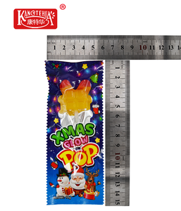 Sucettes lumineuses de Noël, bonbons durs multicolores aux fruits, bonbons durs aux fruits en bâtonnets, emballage en boîte, bonbons durs multicolores - Product Image 3