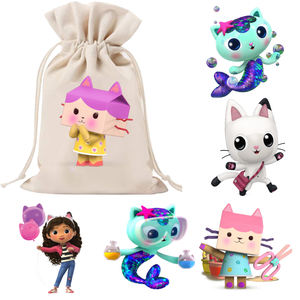 Autocollant thermocollant en vinyle DTF à motif de dessin animé <span class=keywords><strong>Gaby</strong></span> Cat pour T-shirts, sweat-shirts, décalcomanie en vinyle DIY, décalcomanie initiale - Product Image 3