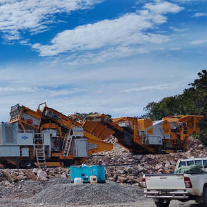 โรงงานบดหินเคลื่อนที่แบบรางเลื่อน 150 ตันต่อชั่วโมง สำหรับบดหินกรวดในมาเลเซีย - Product Image 4