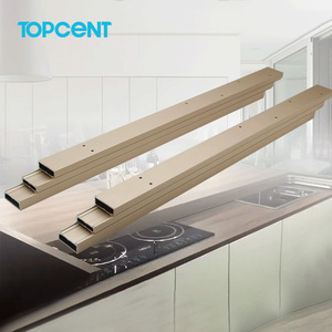 TOPCENT Bàn Trượt Cơ Chế Mở Rộng Gấp Gọn Mở Rộng Hợp Kim Nhôm Bán Đảo Nhà Bếp Trượt Ổ Bi Giấu Kín - Product Image 1