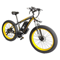 Vélo électrique sport à assistance au pédalage chinois 50 km/h 1000 W Moteur sans balais Batterie au lithium Pneu gras en acier Vélo électrique pour adultes