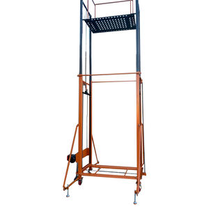 Controle dobrável plataforma levantamento do andaime do elevador elétrico do andaime para a construção civil exterior - Product Image 2