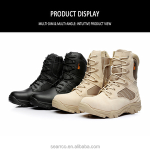 Chaussures de randonnée imperméables pour hommes, bottes tactiques légères, bottes respirantes pour le désert, chaussures tactiques pour hommes - Product Image 6