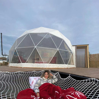 Kit de maison imperméable résistant aux intempéries, dôme géomantique, tente de yourte, banderole, au Canada
