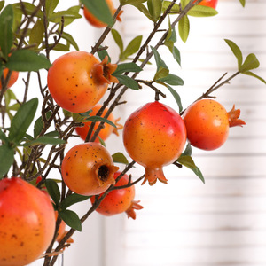 Branches de grenade artificielles en mousse, 30cm-100cm, pour décoration intérieure, mariage et extérieur - Product Image 3