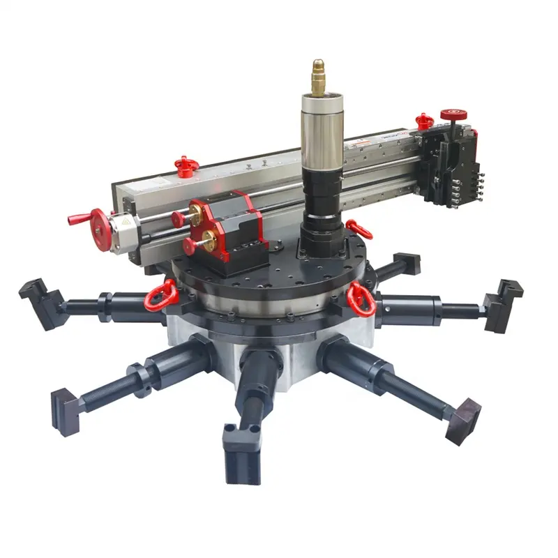 Macchinari di manutenzione ad alta precisione in loco per superfici flangiate di attrezzature di ingegneria su larga scala JOYSUNG
