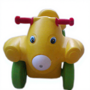 Cavallo a Dondolo in Plastica per <span class=keywords><strong>Asilo</strong></span> e Attività all'Aperto, Giocattolo Cavalcabile per Bambini - Product Image 4