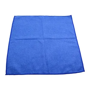 Factory Custom Microfiber Towel Quick Dry Waflle Kitchen Dish Wash Ultra Soft Absorbent Quick Drying Towels 12x12 Inches