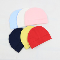 Gorro protector para las orejas de bebé recién nacido suave para exteriores, gorro bonito para bebé, gorro Fetal con borde enrollado, gorro de algodón Unisex cálido para bebé