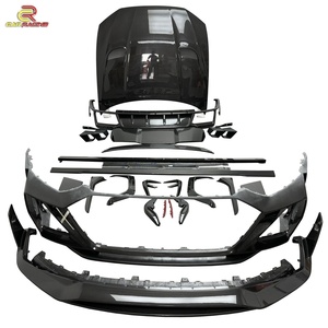 ชุดแต่งคาร์บอนไฟเบอร์แบบแห้งสไตล์ MSY สำหรับ Audi RS6 ปี 2020-2023 ฝากระโปรงหน้า กันชนหน้า-หลัง ชุดแต่ง Facelift ลิปหน้า ดิฟฟิวเซอร์ ชิ้นส่วนคาร์บอนสำหรับรถยนต์ - Product Image 1