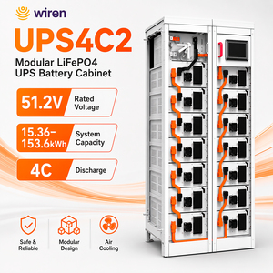 UPS4C2 4C พลังงานสูง LiFePO4ระบบจัดเก็บพลังงานแบตเตอรี่60kW 600kW UPS เชิงพาณิชย์ - Product Image 2