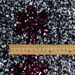 4 <span class=keywords><strong>Way</strong></span> Stretch Thêu Nhung Nhảy Váy Sequin Vải - Product Image 3