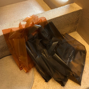 YC tùy chỉnh may <span class=keywords><strong>LDPE</strong></span> mua sắm túi phân hủy sinh học mềm vòng lặp xử lý túi nhựa gói miếng vải hình tam giác loại túi nhựa - Product Image 3