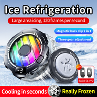 Nuevo Enfriador de Radiador con Refrigeración por Hielo S32A, Refrigeración Magnética por Semiconductor, Pantalla Digital, Dispositivo de Refrigeración de Tres Niveles para Juegos